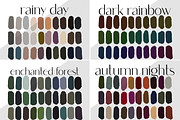 Dark and Moody Color Palette Bundle, a Palette Add-On by AureDesignCo (Thumbnail 3 of 3)
