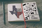 Texas Hand Sketched Illustrations, an Illustration by Lone Star I&D (Thumbnail 5 of 5)