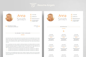 Resume Template 4 Page No.1