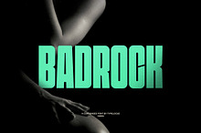 Badrock | Condensed Display Font