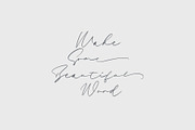 Sieralova - A Beauty Handwritten, a Script Font by Walkeren (Thumbnail 5 of 16)