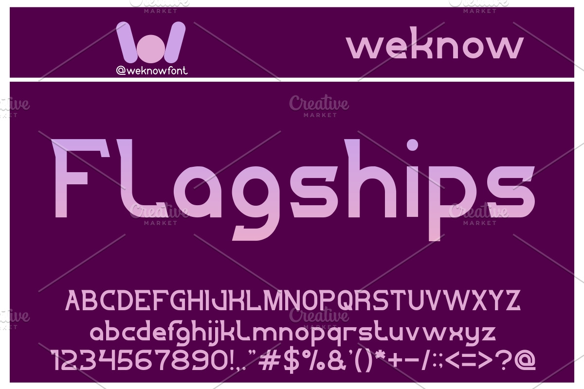 Salute font, a Font by weknow (Photo 2 of 5)