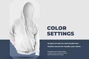 8 3D Zip Hoodie Mockups, a Hoody Mockup by Grow Design Craft Studio (Thumbnail 3 of 8)