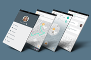 Fiax (Transportation App UI), an UI Kit Template by Rebound  (Thumbnail 4 of 8)