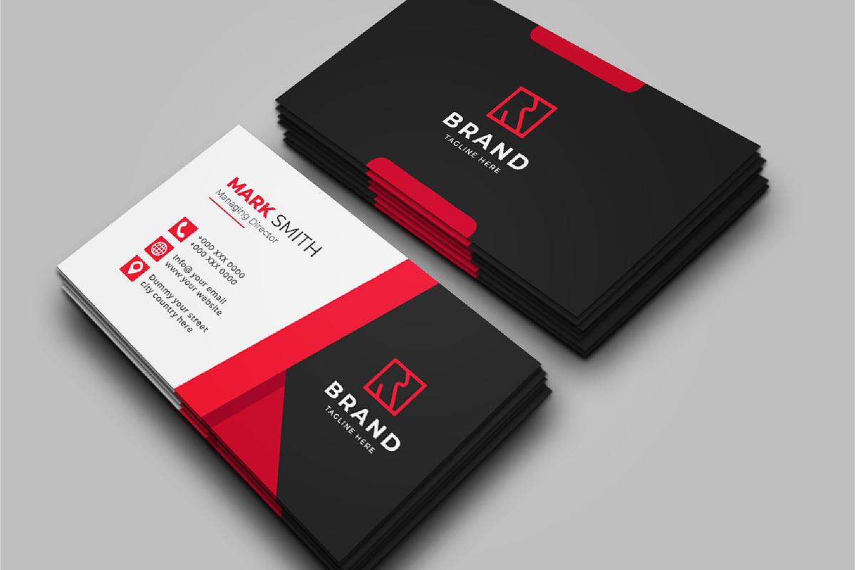 Creative And Modern Business Card, a Business Card Template by M9 Design (Photo 1 of 3)