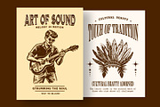 Vintage Culture Illustration Set, a Person Illustration by Creative Stall (Thumbnail 4 of 9)
