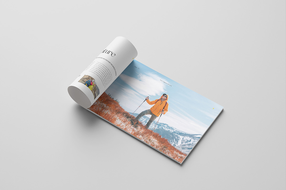 Travel Magazine Template, a Magazine Template by Spark_Creative (Photo 7 of 10)