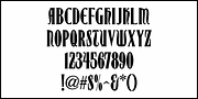Holiday Nouveau JNL, a Font by Jeff Levine Fonts (Thumbnail 3 of 5)