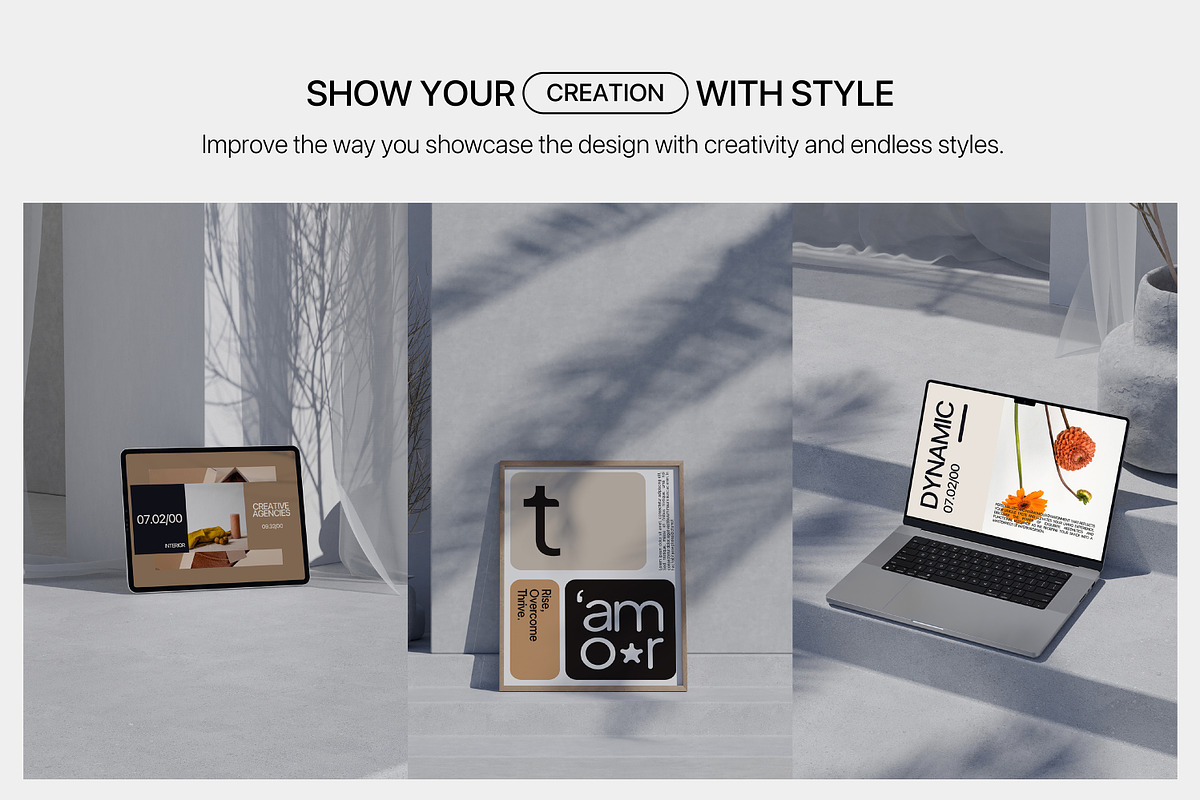 Sahara - Desert Vibes Mockup Bundle, a Device Mockup by Creavora (Photo 5 of 11)