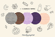 Halloween Clipart, an Illustration by MoodyPapers (Thumbnail 5 of 5)