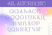 Calang Dreams with Ligatures, a Serif Font by Siwox Studios (Thumbnail 8 of 8)