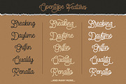 StringLabs - Monoline Retro Font, a Script Font by StringLabs (Thumbnail 10 of 11)