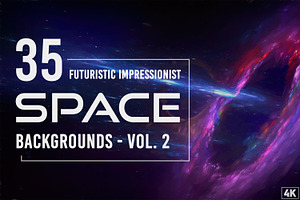 35 Futuristic Impressionist Space 2