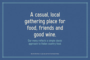 New York Bird Store, a Sans Serif Font by Komet & Flicker (Thumbnail 5 of 13)