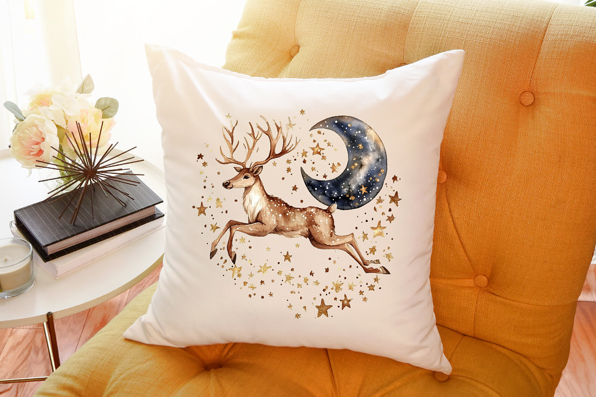 Celestial Christmas Clipart, an Illustration by Sublimation Artist (Photo 6 of 6)
