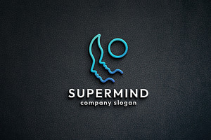 Super Mind System Logo, a Branding & Logo Template by Design_Planet