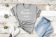 Mockup Bundle Bella Canvas T-Shirt, a Household Mockup by lock and page (Thumbnail 13 of 45)
