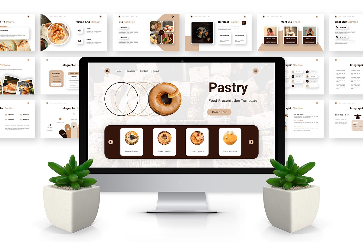 Pastry - Food Keynote preview 2