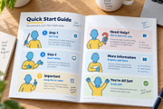 Guide Character Poses, an Education Illustration by Palau (Thumbnail 5 of 9)