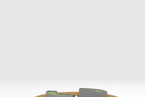 3D Model Bench Park 10