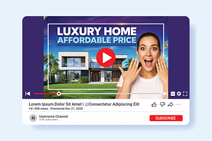 Sale real estate youtube thumbnail