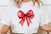 Chic Neon Red Christmas Clipart, an Illustration by Libby Wishes (Thumbnail 6 of 7)
