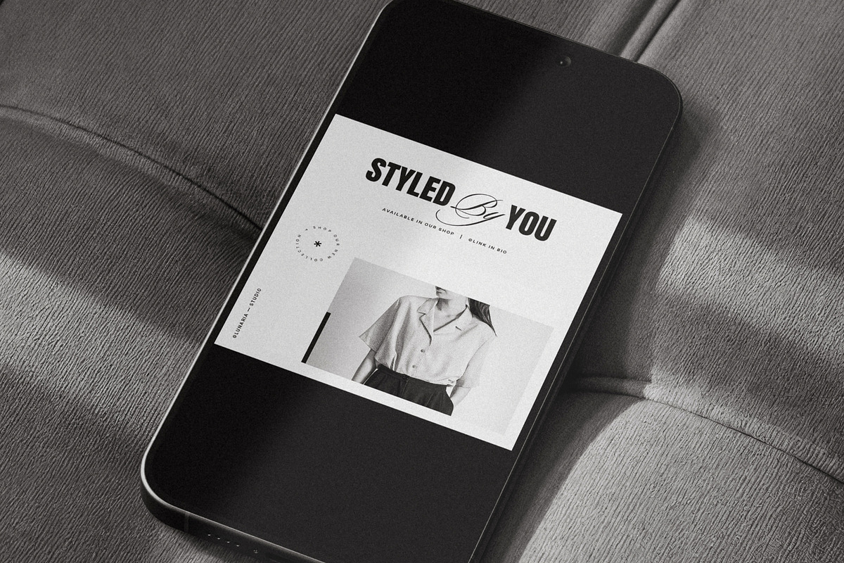 ONYX: Bold Fashion Instagram Pack, a Social Media Template by Lunaria (Photo 6 of 7)