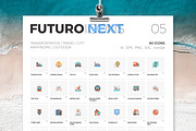 Futuro Next Icons / Travel Pack, an Outline Icon by Anatolii Babii (Thumbnail 1 of 6)