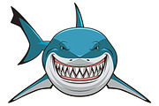 White shark, an Animal Illustration by Mark2000 (Thumbnail 3 of 3)