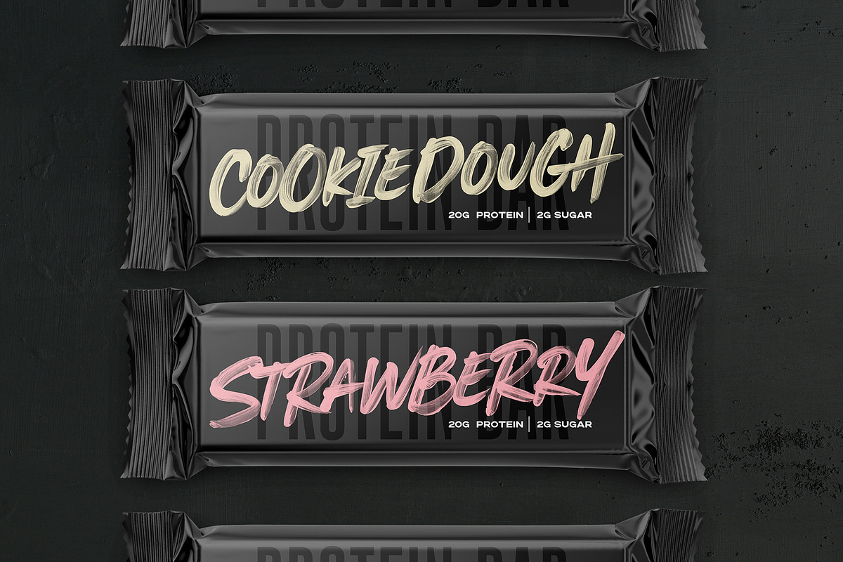 Beast Mode SVG Brush Font, a Handwritten Font by Sam Parrett (Photo 7 of 9)