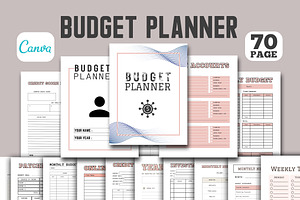 Budget Planner Editable Template