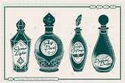 Vintage Potion Bottle Illustrations, an Object Illustration by TheFoodAtlas (Thumbnail 4 of 8)