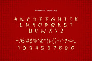 Gekkai Chinese Style Typeface Font, a Sans Serif Font by Vadovastd (Thumbnail 2 of 7)
