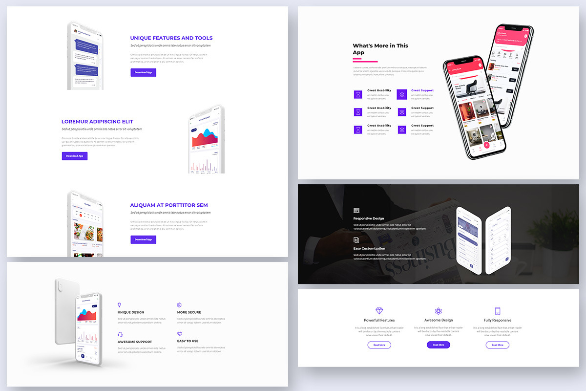 35 Features Widgets for Web UI Kit, an UI Kit Template by 3djagan