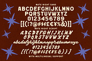 Mate Night Font Duo, a Script Font by Letterhend Studio (Thumbnail 9 of 9)
