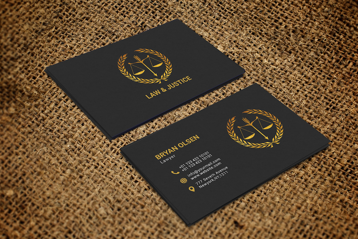 100 Business Card Template Bundle, a Business Card Template by Smashing_Studio (Photo 71 of 80)