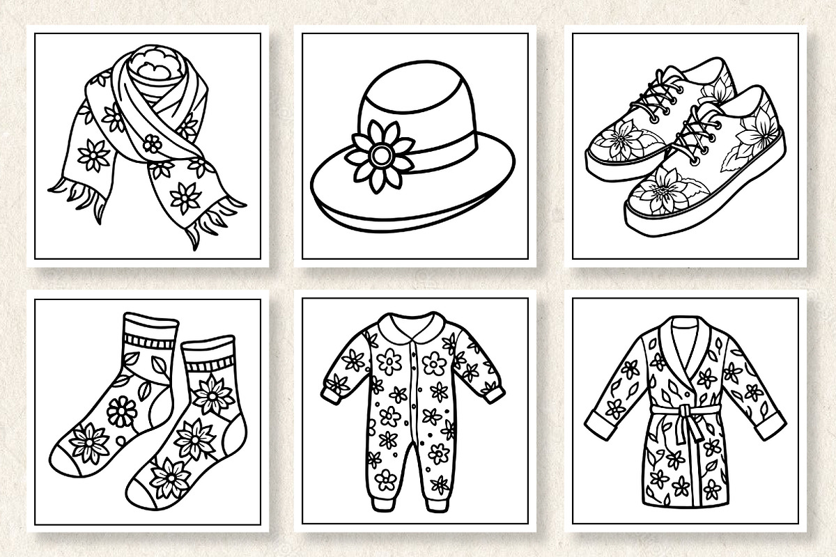 Cozy Fashion Vibes Coloring Book, an Arts & Entertainment Photo by Wow Magic (Photo 3 of 3)