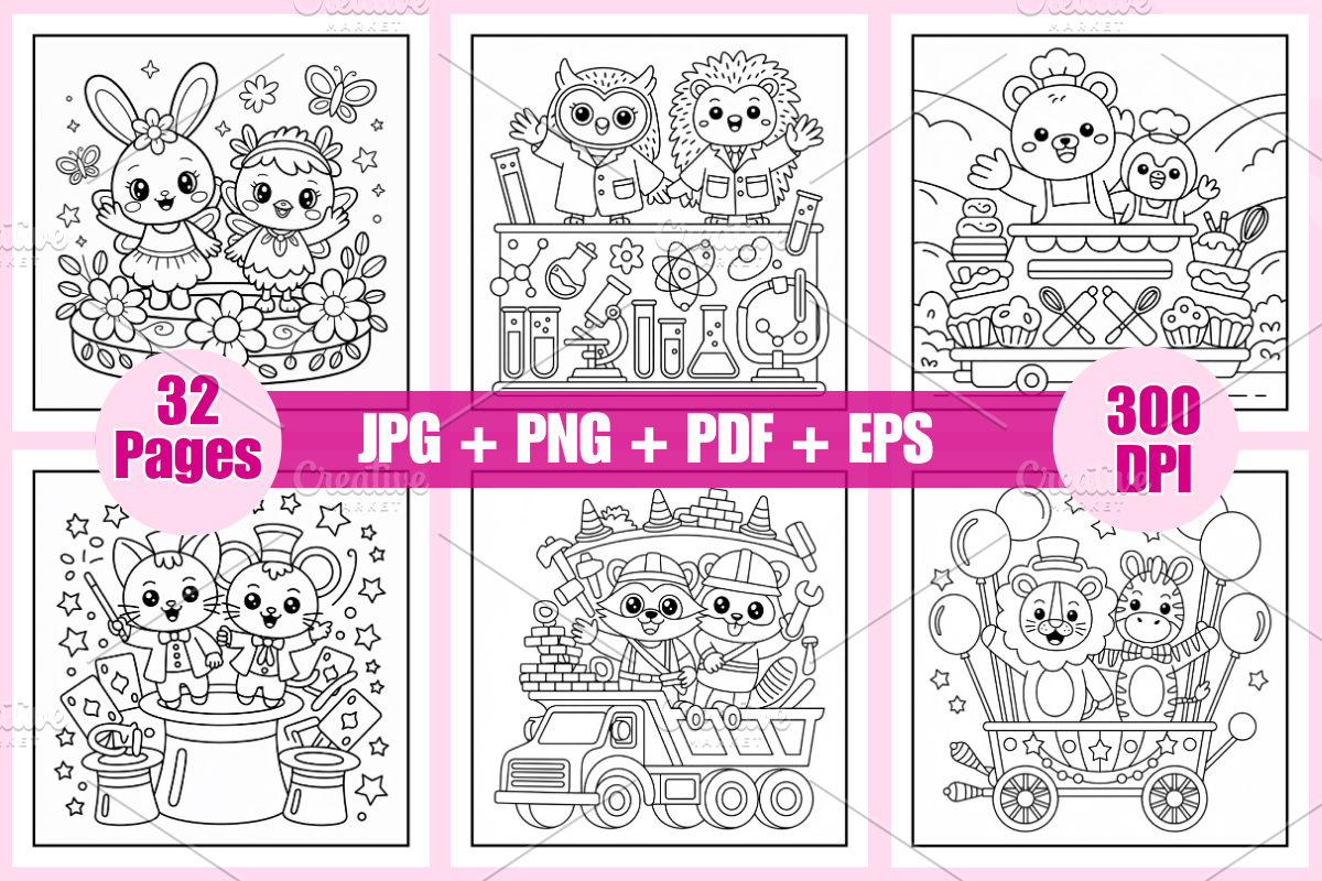 Cozy Hawaii Coloring Pages For Kids, an Animal Illustration by Coco Bloom (Photo 2 of 3)
