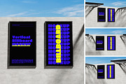 Vertical Billboard Mockup, an Advertising Mockup by xavier_studio (Thumbnail 1 of 5)