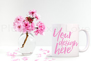 White coffee mug bundle - 8 mockups, a Cups & Container Mockup by Plums Pixel Love (Thumbnail 2 of 9)