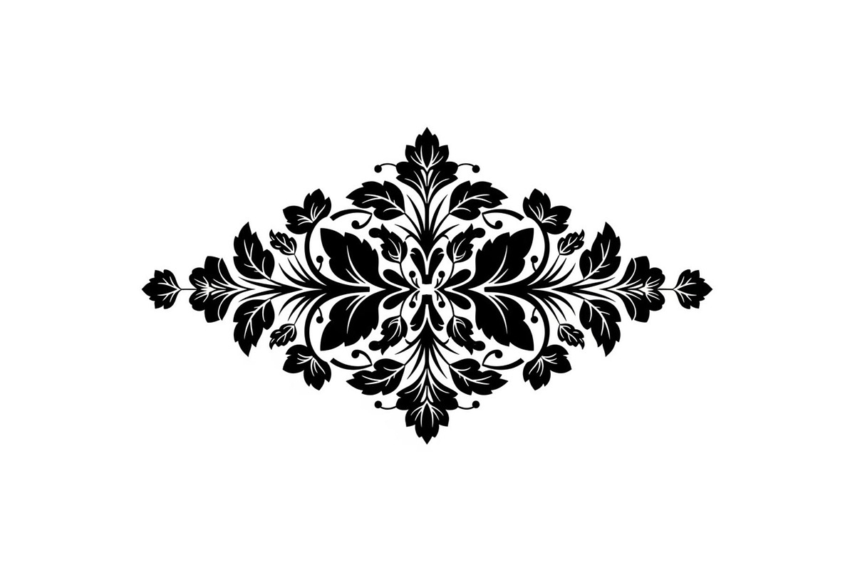 Floral Ornament Silhouette Bundle, an Illustration by BIPLOB EXPERT (Photo 46 of 51)