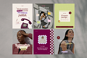 Social Media Manager IG Templates, a Social Media Template by CanvaTemplateClubCo (Thumbnail 4 of 16)
