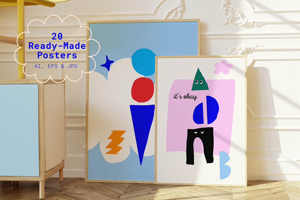 CUT & CREATE POSTER LAB, an Object Graphic by funderful (Photo 2 of 7)
