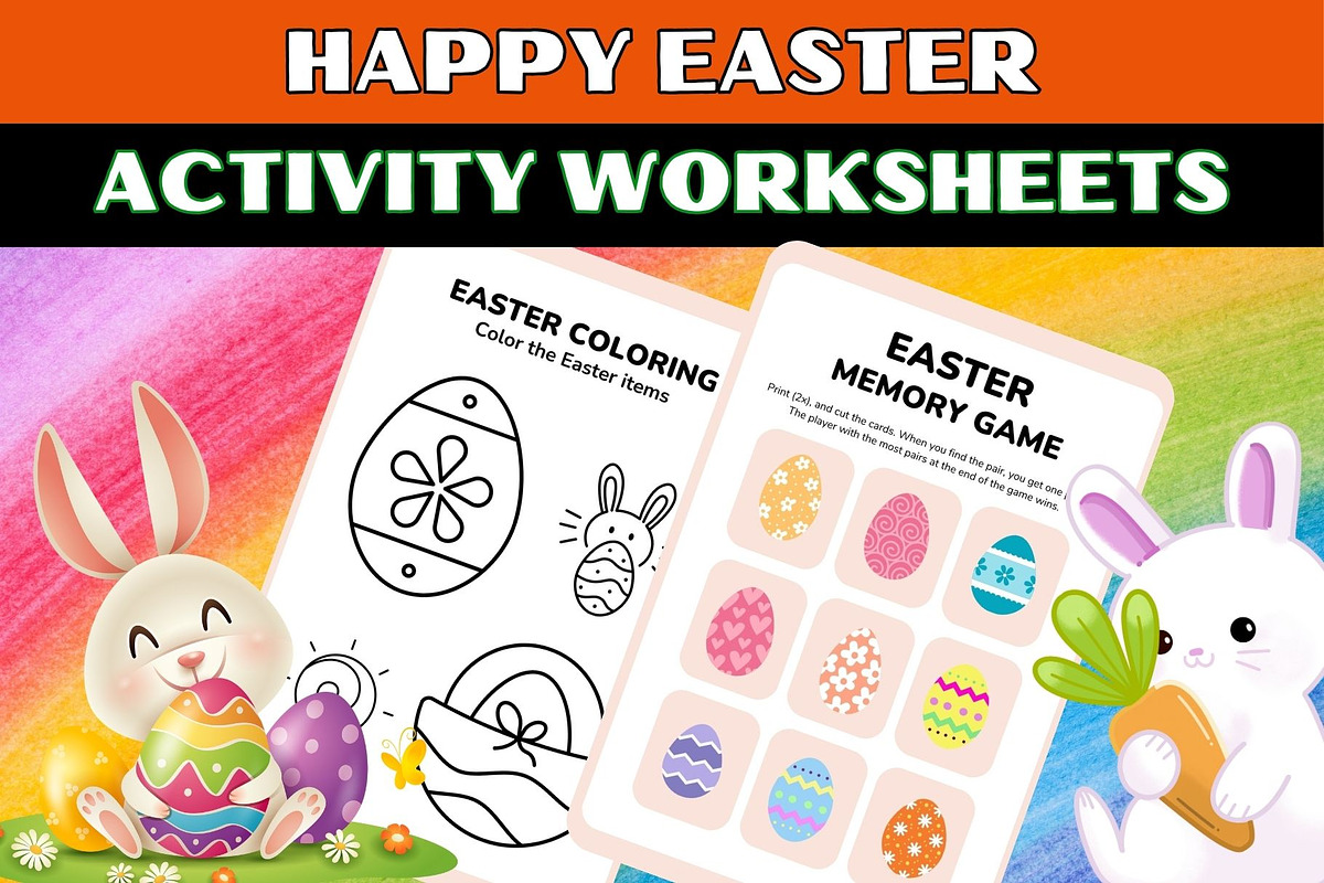 Easter activities | Easter craft, a Templates & Theme by Premium Digital Templates (Photo 3 of 3)