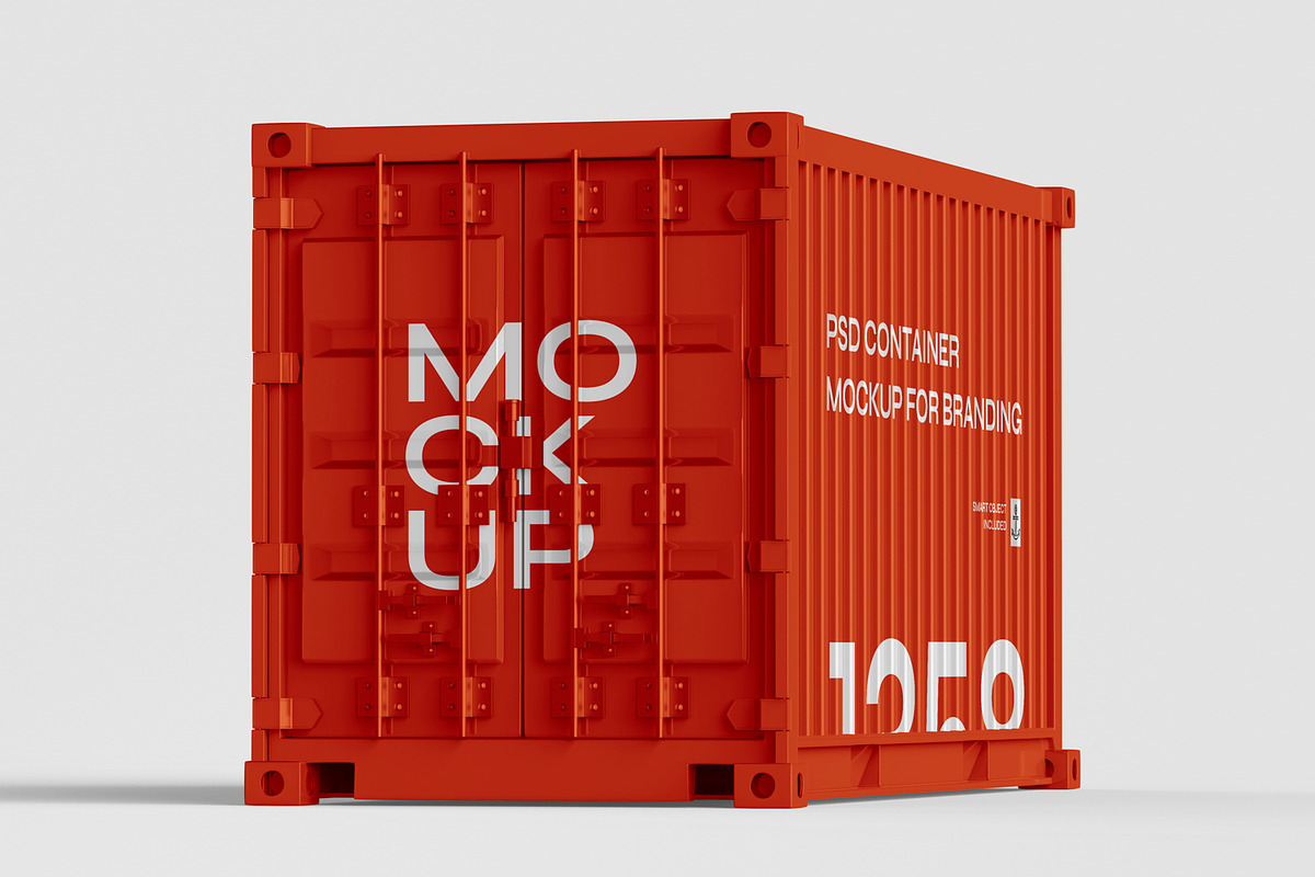 PSD Container Mockup For Branding, a Cups & Container Mockup by Ram ...