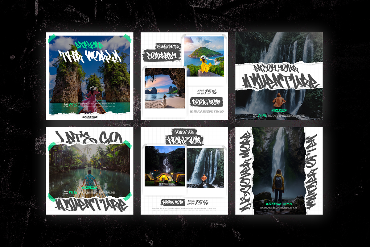 Vandal Rebels Duo, a Handwritten Font by asfgraphics (Photo 9 of 9)