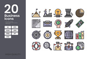Business Icon Pack, a Duotone Icon by erifqizeicon (Thumbnail 1 of 3)
