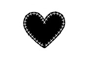 Stitched Heart Silhouette Vector Bun, an Illustration by Designs_River (Thumbnail 14 of 41)