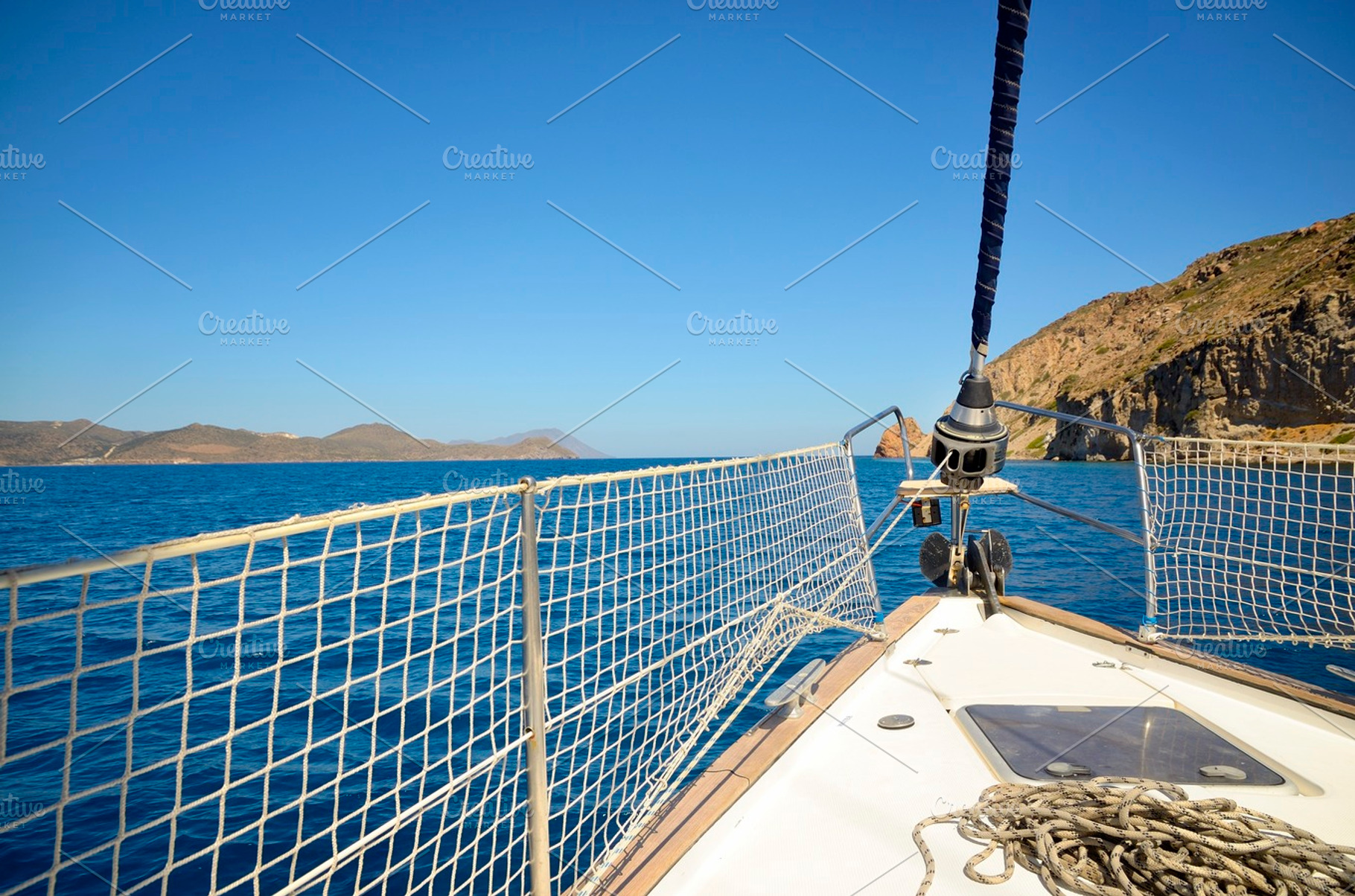 sailing a sailboat, a Holiday Photo by jcfmorata - Photography