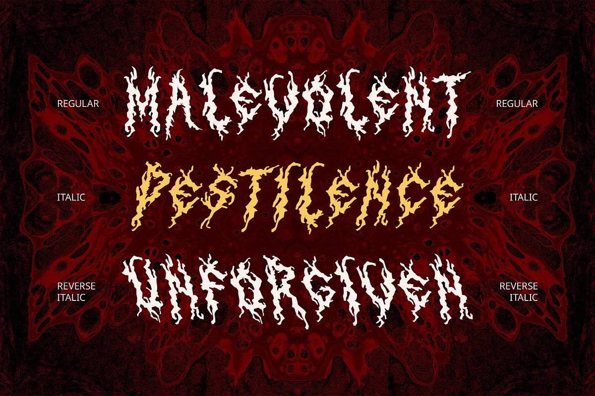 CS Bistre – Black Metal Font, a Blackletter Font by Craft Supply Co. (Photo 6 of 8)